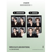 [PHOTOISM] JEONGHAN X JOSHUA STICKER FRAME